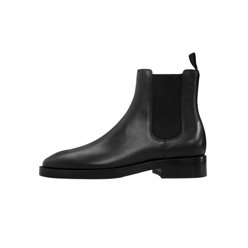 Bottines & Mocassins  Homme | Bottines Chelsea Classic En Cuir Bottines & Mocassins Bottines & Mocassins