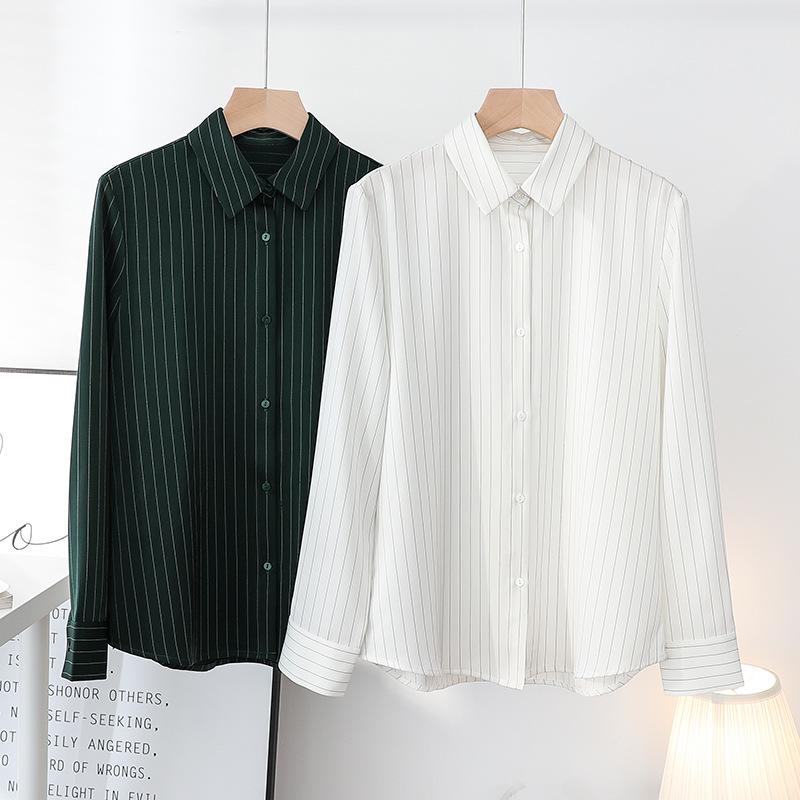 Chemises  Homme | Chemise À Rayures Chemises BLANC