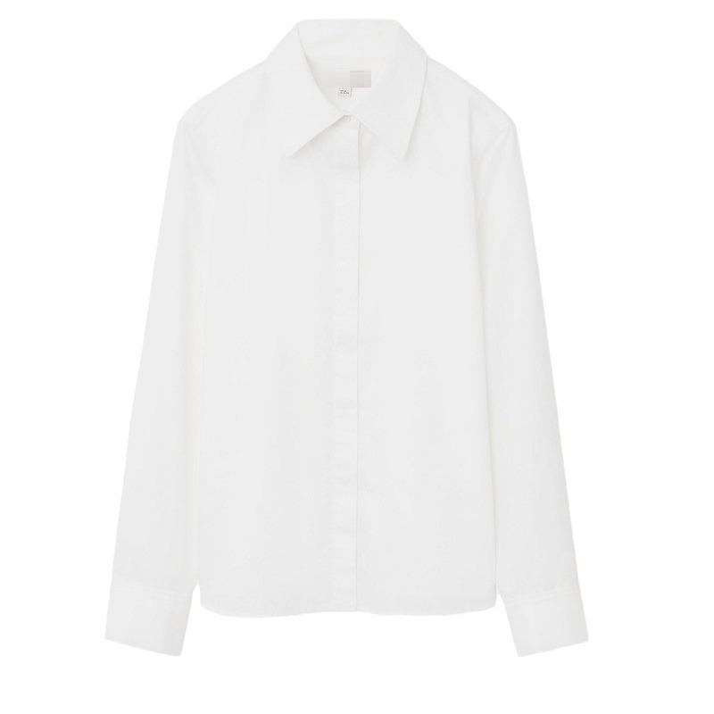 Chemises  Homme | Chemise En Coton Chemises BLANC