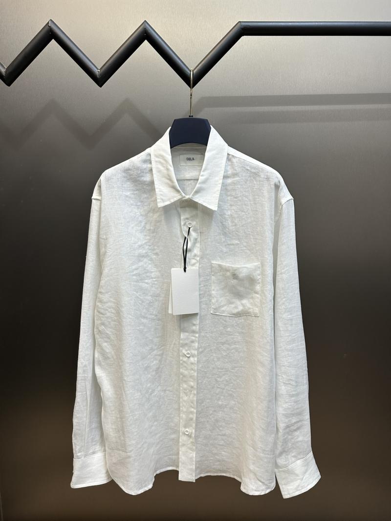 Chemises  Homme | Chemise En Lin Chemises BLANC