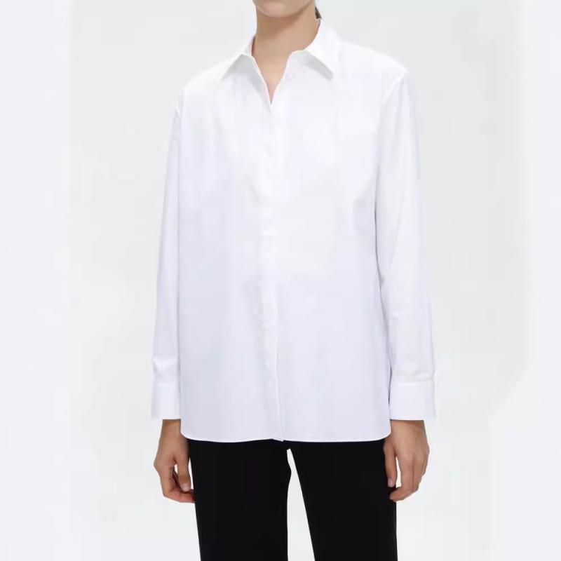 Chemises  Homme | Chemise En Popeline Chemises BLANC