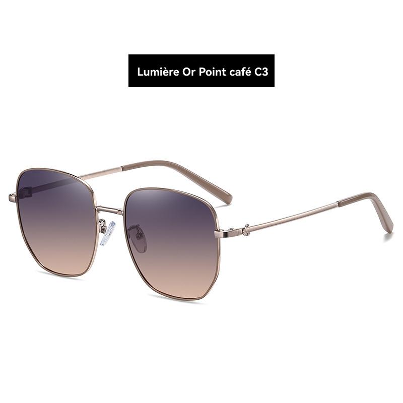 Lunettes De Soleil  Femme/Homme | Lunettes De Soleil Unisexe Gv Speed En Métal Accessoires Dore