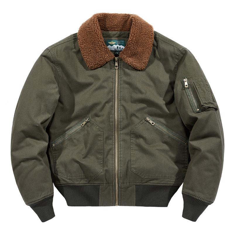 Manteaux & Blousons  Homme | Blouson À Col Fourrure Homme Homme