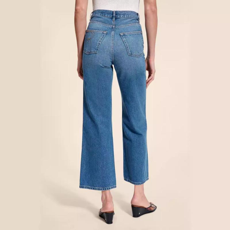 Pantalons & Jeans  Femme | Jean Michel Baggy Denim Foncé Femme DENIM BLEU