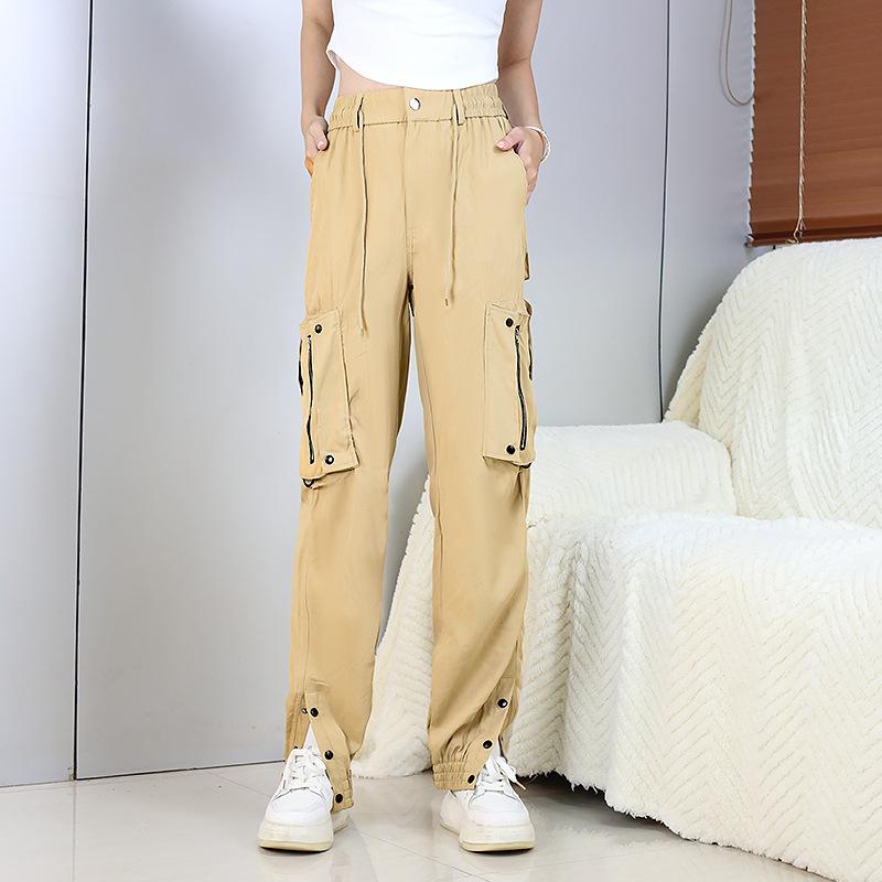 Pantalons & Jeans  Femme | Pantalon Cargo Femme BEIGE