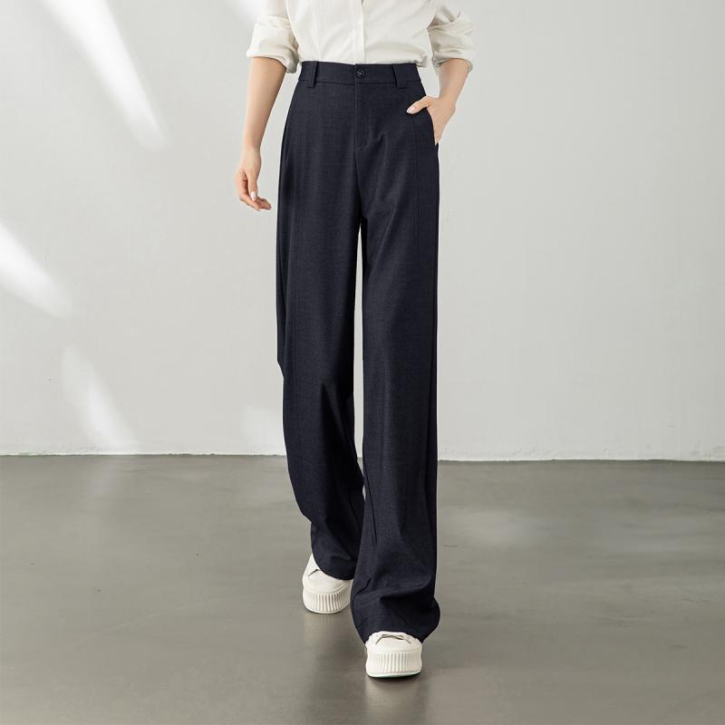 Pantalons & Jeans  Femme | Pantalon De Costume À Carreaux Femme Femme