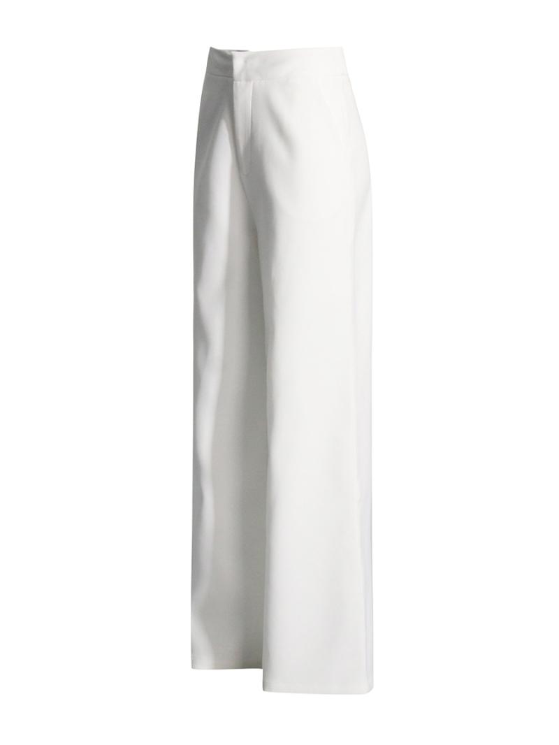 Pantalons & Jeans  Femme | Pantalon De Costume Large Femme BLANC