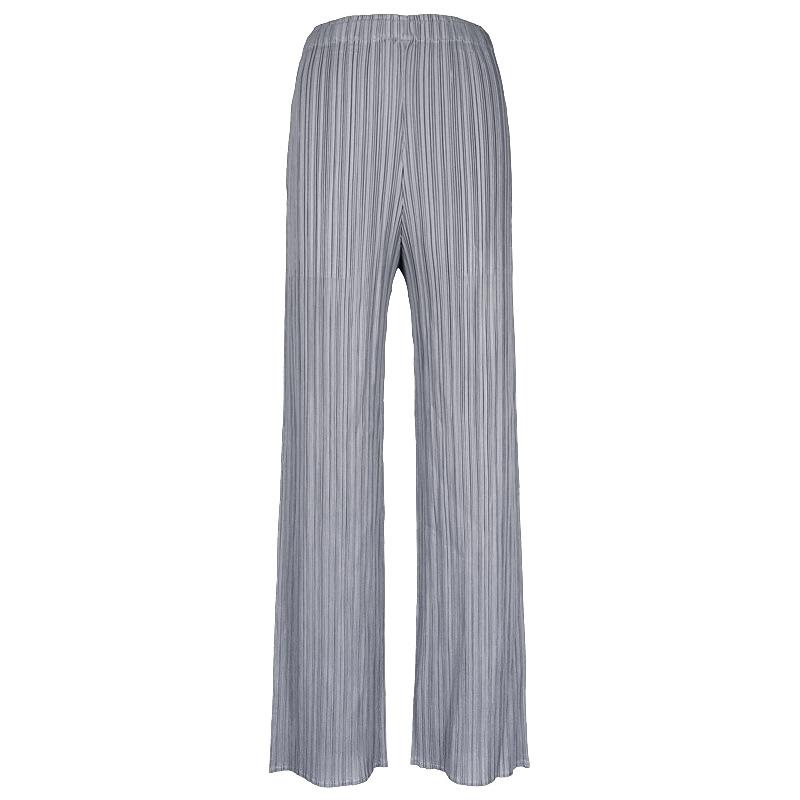 Pantalons & Jeans  Femme | Pantalon Fluide Plissé Argenté Femme Femme