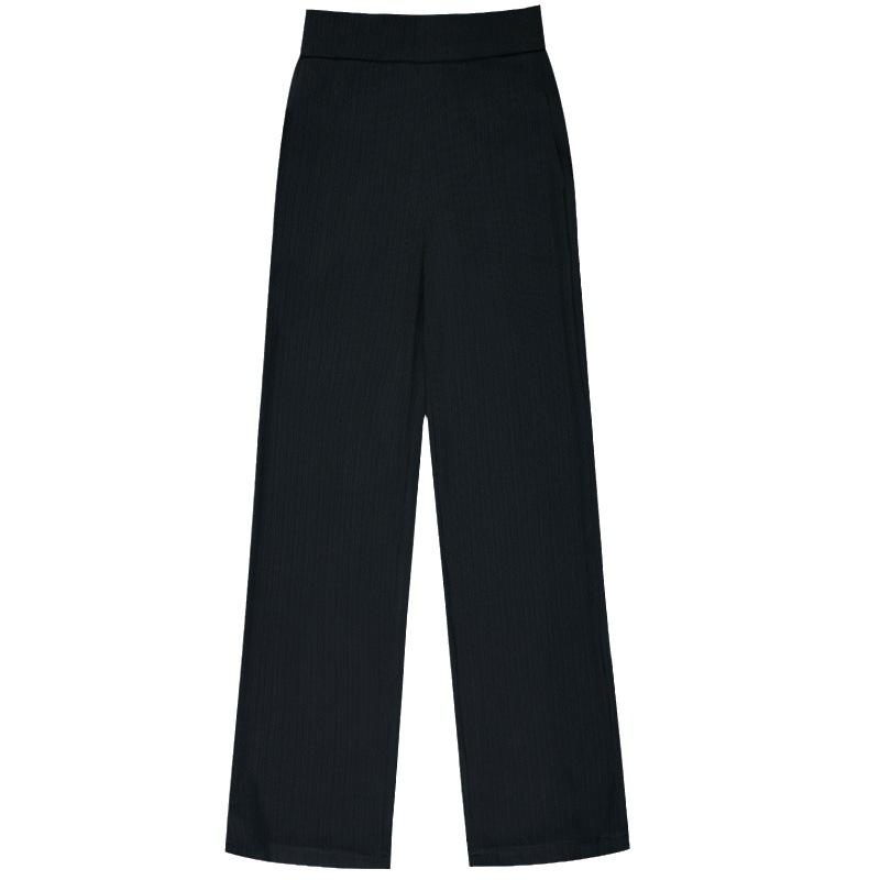 Pantalons & Jeans  Femme | Pantalon Rayé À Double Ceinture Femme Femme