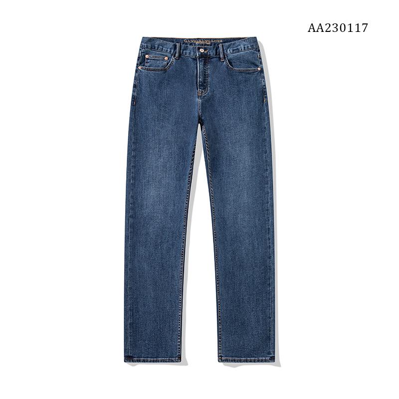 Pantalons & Jeans  Homme | Jean Slim Avec Délavage Waterless Homme Blue Vintage - Denim