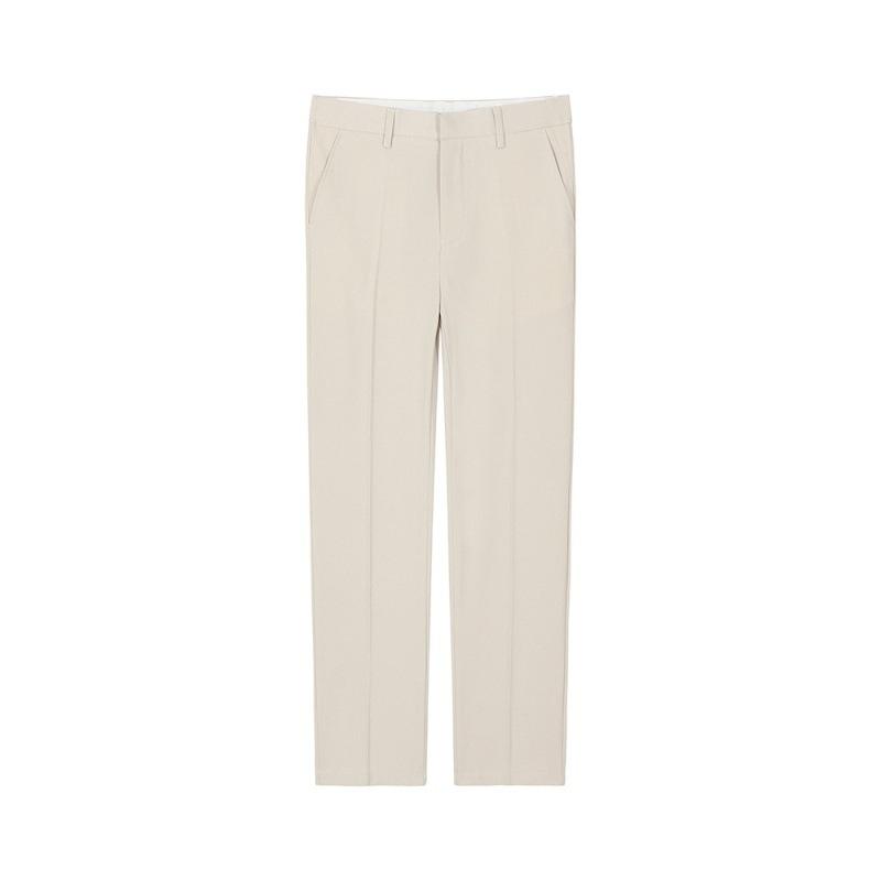 Pantalons & Jeans  Homme | Pantalon De Costume En Laine Homme BEIGE