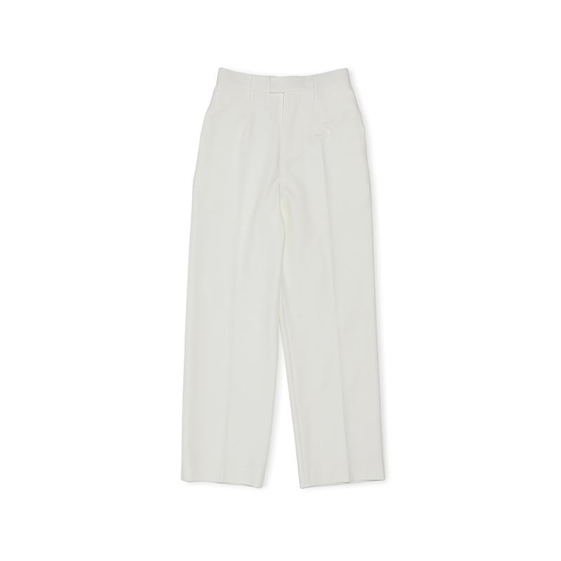 Pantalons & Jeans  Homme | Pantalon Extra Large En Laine Et Mohair Homme BLANC