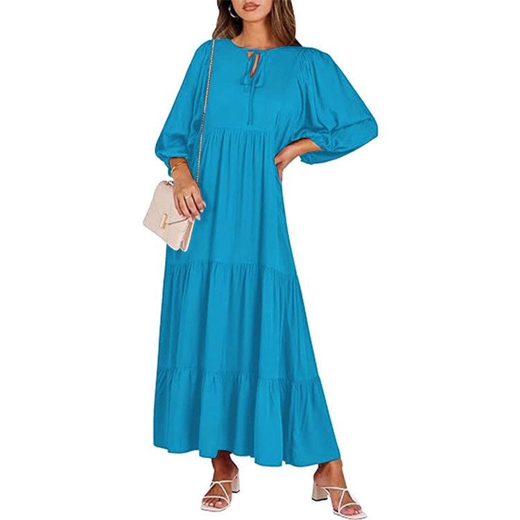 Robes  Femme | Robe Longue Satinée Femme Femme