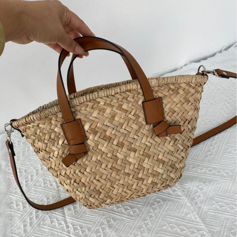 Sacs  Femme | Panier Voyou Medium En Raphia Accessoires Femme