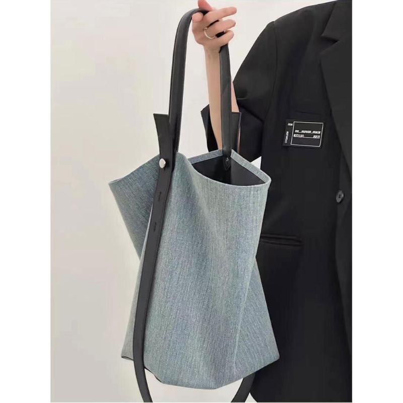 Sacs  Femme | Pochette  Mini En Denim Accessoires BLEU MOYEN