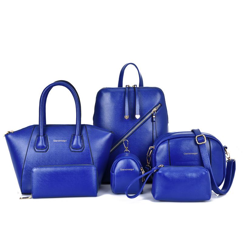 Sacs  Femme | Sac Antigona Mini En Cuir Box Accessoires Bleu Petrole