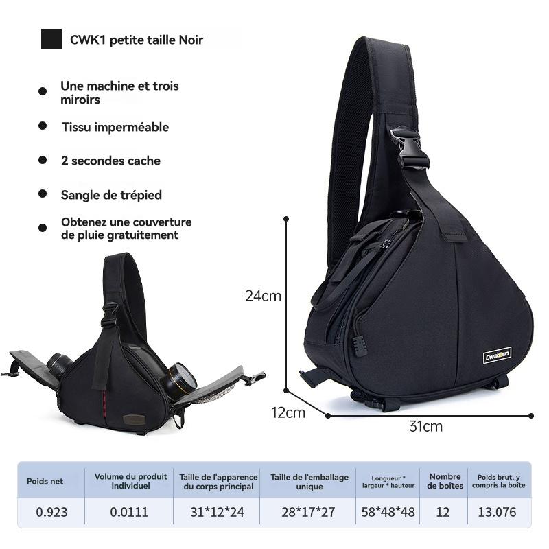 Sacs  Homme | Sac G-Zip Triangle Petit Modèle En Nylon Accessoires Homme