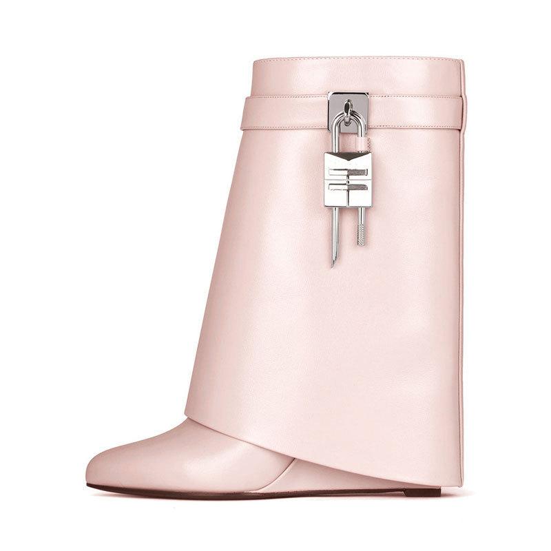 Shark Lock  Femme | Sandales Shark Lock En Cuir Chaussures Femme