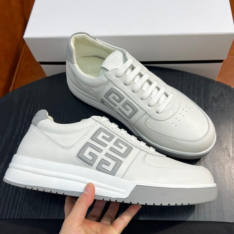 Sneakers  Femme | Sneakers G4 En Cuir Verni Chaussures BLANC