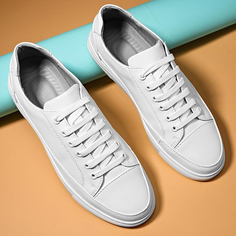 Sneakers  Homme | Sneakers City Sport  En Cuir Chaussures BLANC