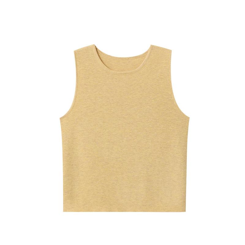 T-Shirts & Polos  Homme | Débardeur En Coton Homme BEIGE