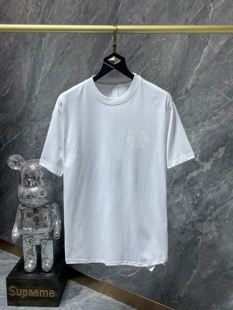 T-Shirts & Polos  Homme | Tee-Shirt Fleur En Coton Homme BLANC