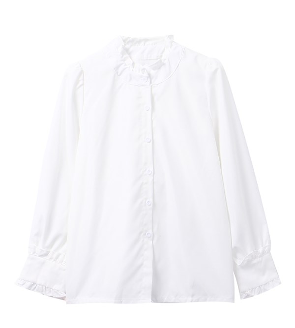 Tops & Chemises  Femme | Chemise En Coton Biologique Femme BLANC