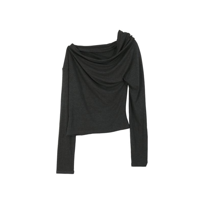 Tops & Chemises  Femme | Top Drapé Asymétrique En Jersey Femme Femme