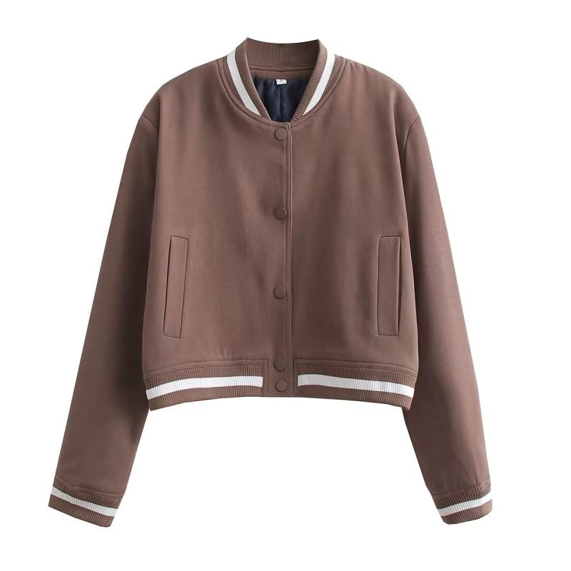 Vestes & Manteaux  Femme | Blouson Varsity En Suède Femme Femme